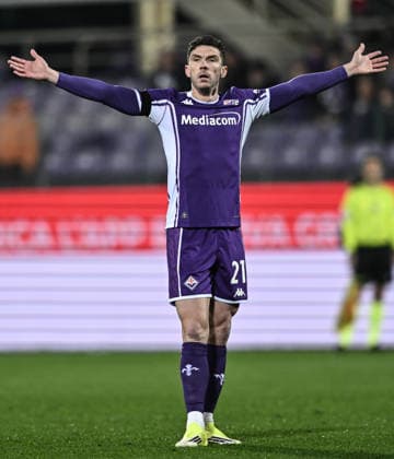 Mp Firenze 24 01 2026 - campionato di calcio serie A Fiorentina-Cagliari foto Matteo Papini Image nella foto: Robin Gosens 