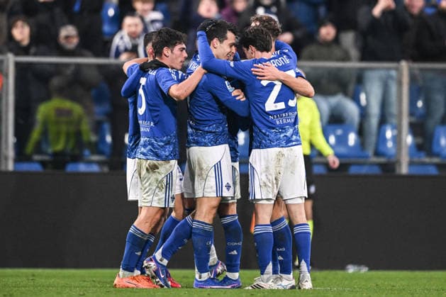 CALCIO - Serie A - Como 1907 vs Torino FC Tasos Douvikas of Calcio Como celebrating after a goal during the Italian Serie A football match between Calcio Como and Torino FC on January 24, 2026 at the Giuseppe Senigallia stadium in Como, Italy Photo Tiziano Ballabio Como Italy  Copyright: xIPAxSport ABACAx