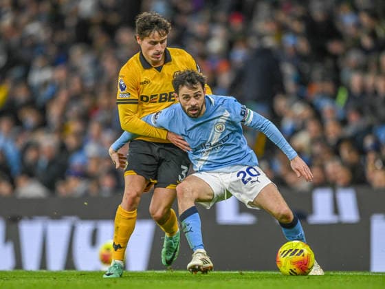 Manchester City v Wolverhampton Wanderers Premier League Bernardo Silva of Manchester City during the Premier League match at the Etihad Stadium, Manchester 24 01 2026 UK Newspapers OUT Copyright: xKarlxVallantinex FIL-22858-0109