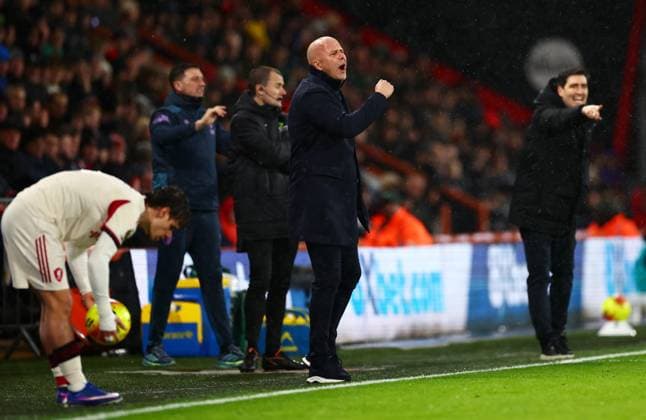 Liverpool Manager Arne Slot. AFC Bournemouth v Liverpool, Premier League, Football, Vitality Stadium, Bournemouth, UK - 24 Jan 2026Bournemouth Vitality Stadium United Kingdom EDITORIAL USE ONLY No use with unauthorised audio, video, data, fixture lists, club league logos or live services. Online in-match use limited to 120 images, no video emulation. No use in betting, games or single club league player publications. Copyright: xJamesxMarsh Shutterstockx 16426007al