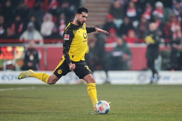 24.01.2026, 1. Bundesliga, 19. Spieltag, 1. FC Union Berlin - Borussia Dortmund, Emre Can (Borussia Dortmund) trifft zum 0:1 per Elfmeter, Berlin Stadion An der Alten Försterei Berlin Deutschland xRHR-FOTO DEx Copyright: DennisxEwert RHR-FOTOx RHR-FOTO DE