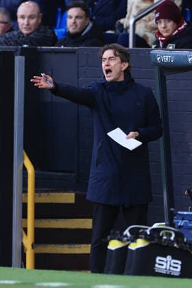 Football - Premier League - Burnley v Tottenham Hotspur 24th January 2026 - Premier League - Burnley v Tottenham Hotspur - Tottenham Hotspur manager Thomas Frank - Photo: Simon Stacpoole Offside. Burnley UK Copyright: xSimonxStacpoolexOffside