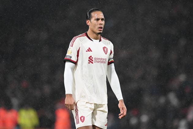Bournemouth v Liverpool, Premier League Virgil van Dijk (4) of Liverpool during the Premier League match between Bournemouth and Liverpool at the Vitality Stadium, Bournemouth, UK on 24 January 2026. Bournemouth Vitality Stadium Dorset UK Editorial use only DataCo restrictions apply See www.football-dataco.com , Copyright: xGrahamxHuntx PSI-23639-0073