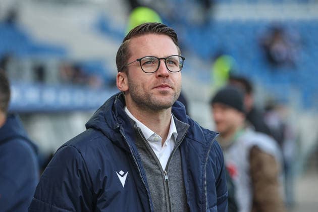 Kaderplaner Timon Pauls (Karlsruher SC, Direktor Profifussball), Karlsruher SC vs. Hertha BSC, 2. Bundesliga, 19. Spieltag, 2025 2026, 24.01.2026, DFL REGULATIONS PROHIBIT ANY USE OF PHOTOGRAPHS AS IMAGE SEQUENCES AND OR QUASI-VIDEO, Karlsruher SC vs. Hertha BSC, 2. Bundesliga, 19. Spieltag, 2025 2026, 24.01.2026 Karlsruhe