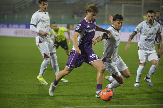 ALBERT GUDMUNDSSON during ACF Fiorentina vs Cagliari Calcio, Italian soccer Serie A match in Florence, Italy, January 24 2026  Copyright: xJacopoxCane IPAxSportx xipa-agency.netx xx IPA_70509597 IPA_Agency_IPA70509597