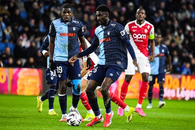 FOOTBALL : AC Le Havre vs AS Monaco - Ligue 1 McDonald s - JournÃ e 19 - 24 01 2026 Simon Ebonog (AC Le Havre) Le HavreFrance  Copyright: xBaptistexAutissierx