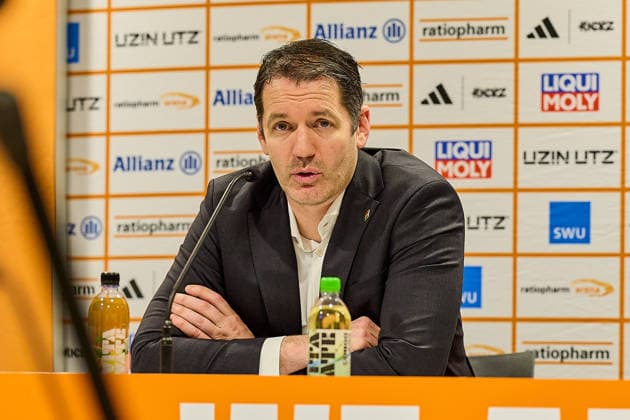 Ty Harrelson (ratiopharm ulm, Head Coach) in der Pressekonferenz PK GER, ratiopharm ulm vs. MLP Academics Heidelberg, Basketball, 17. Spieltag, EasyCredit Bundesliga, Spielzeit 2025 2026, 24.01.2026 GER, ratiopharm ulm vs. MLP Academics Heidelberg, Basketball, 17. Spieltag, EasyCredit Bundesliga, Spielzeit 2025 2026, 24.01.2026 Neu-Ulm Copyright: xEibner-Pressefoto GeraldxOelze-dexStoppanyx EP_ODS