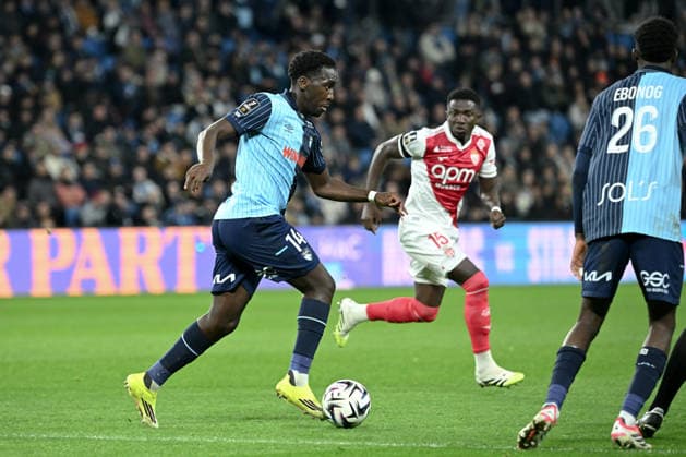 Le Havre Athletic Club v AS Monaco - Ligue 1 McDonald s 2025 2026 14 Rassoul NDIAYE (hac) during the Ligue 1 McDonald s match between Le Havre and Monaco at Stade Oceane on January 24, 2026 in Le Havre, France. Le Havre France  Copyright: xFEPx 776348256