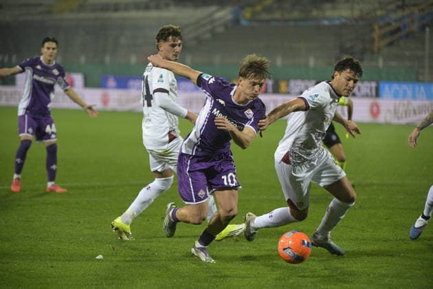 CALCIO - Serie A - ACF Fiorentina vs Cagliari Calcio ALBERT GUDMUNDSSON during ACF Fiorentina vs Cagliari Calcio, Italian soccer Serie A match in Florence, Italy, January 24 2026 Florence Italy  Copyright: xIPAxSport ABACAx
