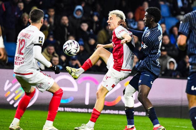 FOOTBALL : AC Le Havre vs AS Monaco - Ligue 1 McDonald s - JournÃ e 19 - 24 01 2026 Aleksandr Golovin (AS Monaco) Le HavreFrance  Copyright: xBaptistexAutissierx