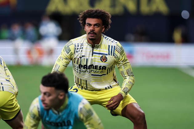 January 24, 2026, Villarreal, Castellon, SPAIN: Renato Veiga of Villarreal CF looks on during the Spanish league, LaLiga EA Sports, football match played between Villarreal CF and Real Madrid at La Ceramica stadium on January 24, 2026, in Villarreal, Spain. Villarreal SPAIN - ZUMAa181 20260124_zaa_a181_221 Copyright: xJavierxBorregox