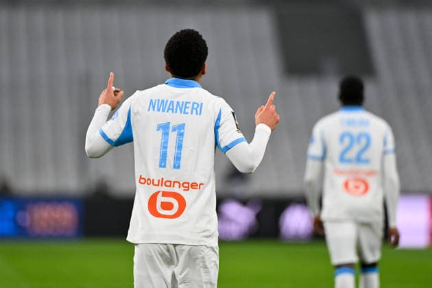 Olympique de Marseille v RC Lens - Ligue 1 McDonald s 2025 2026 11 Ethan NWANERI (om) during the Ligue 1 McDonald s match between Marseille and Lens at Stade Velodrome on January 24, 2026 in Marseille, France. Marseille France  Copyright: xFEPx 776348261