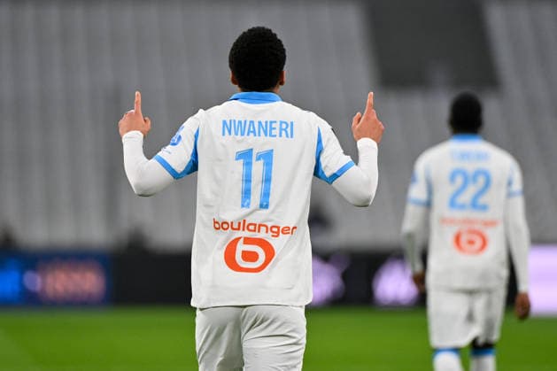 Olympique de Marseille v RC Lens - Ligue 1 McDonald s 2025 2026 11 Ethan NWANERI (om) during the Ligue 1 McDonald s match between Marseille and Lens at Stade Velodrome on January 24, 2026 in Marseille, France. Marseille France  Copyright: xFEPx 776348261