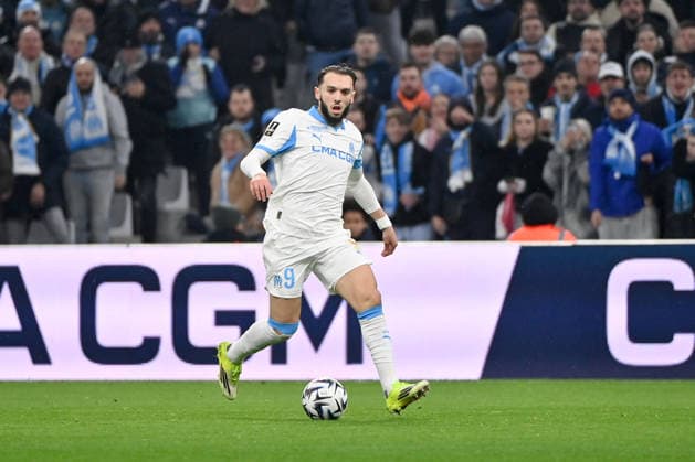 Olympique de Marseille v RC Lens - Ligue 1 McDonald s 2025 2026 09 Amine GOUIRI (om) during the Ligue 1 McDonald s match between Marseille and Lens at Stade Velodrome on January 24, 2026 in Marseille, France. Marseille France  Copyright: xFEPx 776348261
