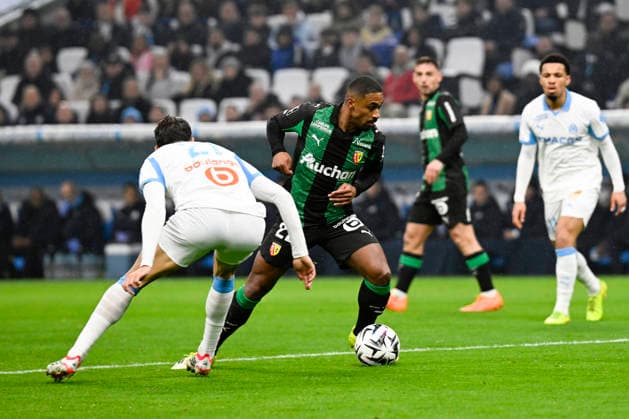 FOOTBALL : Olympique de Marseille VS RC Lens - Ligue 1 McDonald s - 24 01 2026 Saud Abdulhamid (RC Lens) - Ligue 1 McDonald s match between Olympique de Marseille and Racing Club de Lens on January 24, 2026 at the Orange Velodrome Stadium in Marseille. MarseilleFrance  Copyright: xWilliamxCannarellax