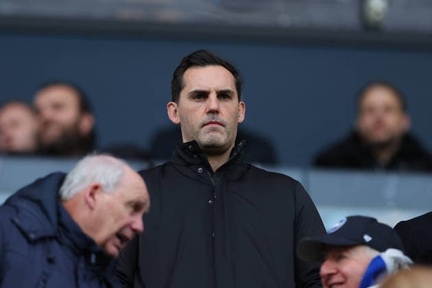 24th January 2026; Craven Cottage, Fulham, London, England; Premier League Football, Fulham versus Brighton and Hove Albion; Brighton and Hove Albion Director of Football Jason Ayto in the stands  JohnxPatrickxFletcher Content restricted for UK based newspaper