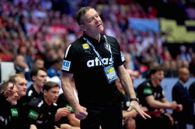 EM Men s Handball: Germany - Norway Germany s national coach Alfred Gislason reacts during the men s handball match between Germany and Norway in EHF Euro 2026 Group B at Jyske Bank Boxen in Herning, Saturday, January 24, 2026. (Photo: Bo Amstrup Ritzau Scanpix) , Herning Denmark Mors Copyright: BoxAmrstrupx xRitzauxScanpix BoxAmstrupx spdk20260124-222245-L