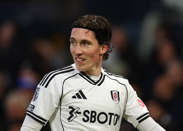 24th January 2026; Craven Cottage, Fulham, London, England; Premier League Football, Fulham versus Brighton and Hove Albion; Harry Wilson of Fulham  JohnxPatrickxFletcher Content restricted for UK based newspaper