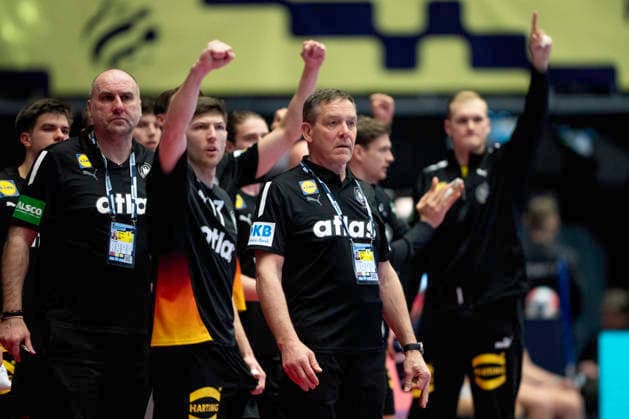 European Men s Handball Championship: Germany - Norway Germany s national coach Alfred Gislason reacts during the men s handball match between Germany and Norway in EHF Euro 2026 group B at Jyske Bank Boxen in Herning, Saturday, January 24, 2026. (Photo: Bo Amstrup Ritzau Scanpix) , Herning Denmark Mors Copyright: BoxAmrstrupx xRitzauxScanpix BoxAmstrupx spdk20260124-224647-L
