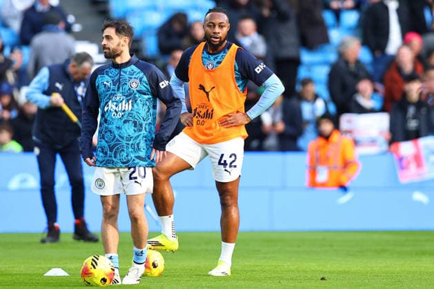 Manchester City v Wolverhampton Wanderers, Premier League Antoine Semenyo of Manchester City warms up before the Manchester City v Wolverhampton Wanderers Premier League match at the Etihad Stadium, Manchester, England on 24 January 2026 Credit: Ryan Crockett Every Second Media Editorial use only. All images are copyright Every Second Media Limited. No images may be reproduced without prior permission. All rights reserved. Premier League and Football League images are subject to licensing agreements with Football DataCo Limited. see https: www.football-dataco.com Copyright: xIMAGO EveryxSecondxMediax ESM-1769-0142 RyanxCrockettx xEveryxSecondxMediax