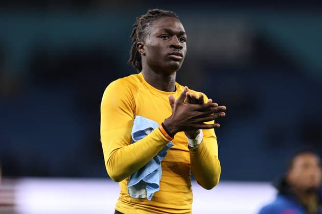 Manchester City v Wolverhampton Wanderers, Premier League Mateus Mane of Wolverhampton Wanderers applauds the travelling fans after the Manchester City v Wolverhampton Wanderers Premier League match at the Etihad Stadium, Manchester, England on 24 January 2026 Credit: Ryan Crockett Every Second Media Editorial use only. All images are copyright Every Second Media Limited. No images may be reproduced without prior permission. All rights reserved. Premier League and Football League images are subject to licensing agreements with Football DataCo Limited. see https: www.football-dataco.com Copyright: xIMAGO EveryxSecondxMediax ESM-1769-0162 RyanxCrockettx xEveryxSecondxMediax