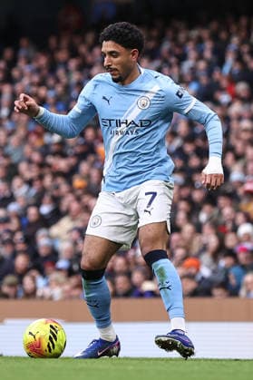 Manchester City v Wolverhampton Wanderers, Premier League Omar Marmoush of Manchester City during the Manchester City v Wolverhampton Wanderers Premier League match at the Etihad Stadium, Manchester, England on 24 January 2026 Credit: Ryan Crockett Every Second Media Editorial use only. All images are copyright Every Second Media Limited. No images may be reproduced without prior permission. All rights reserved. Premier League and Football League images are subject to licensing agreements with Football DataCo Limited. see https: www.football-dataco.com Copyright: xIMAGO EveryxSecondxMediax ESM-1769-0166 RyanxCrockettx xEveryxSecondxMediax