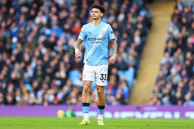 Manchester City v Wolverhampton Wanderers, Premier League Nico O Reilly of Manchester City during the Manchester City v Wolverhampton Wanderers Premier League match at the Etihad Stadium, Manchester, England on 24 January 2026 Credit: Ryan Crockett Every Second Media Editorial use only. All images are copyright Every Second Media Limited. No images may be reproduced without prior permission. All rights reserved. Premier League and Football League images are subject to licensing agreements with Football DataCo Limited. see https: www.football-dataco.com Copyright: xIMAGO EveryxSecondxMediax ESM-1769-0173 RyanxCrockettx xEveryxSecondxMediax