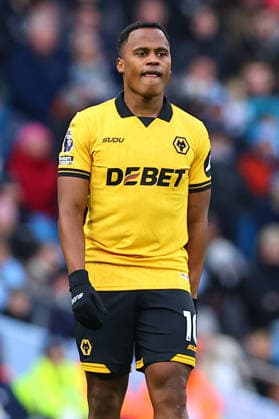 Manchester City v Wolverhampton Wanderers, Premier League Jhon Arias of Wolverhampton Wanderers during the Manchester City v Wolverhampton Wanderers Premier League match at the Etihad Stadium, Manchester, England on 24 January 2026 Credit: Ryan Crockett Every Second Media Editorial use only. All images are copyright Every Second Media Limited. No images may be reproduced without prior permission. All rights reserved. Premier League and Football League images are subject to licensing agreements with Football DataCo Limited. see https: www.football-dataco.com Copyright: xIMAGO EveryxSecondxMediax ESM-1769-0174 RyanxCrockettx xEveryxSecondxMediax