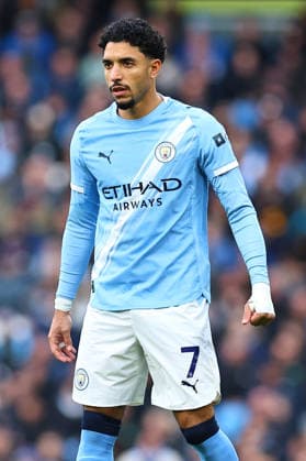 Manchester City v Wolverhampton Wanderers, Premier League Omar Marmoush of Manchester City during the Manchester City v Wolverhampton Wanderers Premier League match at the Etihad Stadium, Manchester, England on 24 January 2026 Credit: Ryan Crockett Every Second Media Editorial use only. All images are copyright Every Second Media Limited. No images may be reproduced without prior permission. All rights reserved. Premier League and Football League images are subject to licensing agreements with Football DataCo Limited. see https: www.football-dataco.com Copyright: xIMAGO EveryxSecondxMediax ESM-1769-0177 RyanxCrockettx xEveryxSecondxMediax