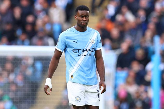 Manchester City v Wolverhampton Wanderers, Premier League Marc Guehi of Manchester City during the Manchester City v Wolverhampton Wanderers Premier League match at the Etihad Stadium, Manchester, England on 24 January 2026 Credit: Ryan Crockett Every Second Media Editorial use only. All images are copyright Every Second Media Limited. No images may be reproduced without prior permission. All rights reserved. Premier League and Football League images are subject to licensing agreements with Football DataCo Limited. see https: www.football-dataco.com Copyright: xIMAGO EveryxSecondxMediax ESM-1769-0184 RyanxCrockettx xEveryxSecondxMediax