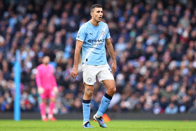 Manchester City v Wolverhampton Wanderers, Premier League Rodri of Manchester City during the Manchester City v Wolverhampton Wanderers Premier League match at the Etihad Stadium, Manchester, England on 24 January 2026 Credit: Ryan Crockett Every Second Media Editorial use only. All images are copyright Every Second Media Limited. No images may be reproduced without prior permission. All rights reserved. Premier League and Football League images are subject to licensing agreements with Football DataCo Limited. see https: www.football-dataco.com Copyright: xIMAGO EveryxSecondxMediax ESM-1769-0213 RyanxCrockettx xEveryxSecondxMediax