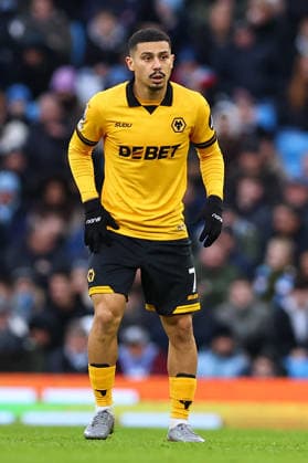 Manchester City v Wolverhampton Wanderers, Premier League Andre of Wolverhampton Wanderers during the Manchester City v Wolverhampton Wanderers Premier League match at the Etihad Stadium, Manchester, England on 24 January 2026 Credit: Ryan Crockett Every Second Media Editorial use only. All images are copyright Every Second Media Limited. No images may be reproduced without prior permission. All rights reserved. Premier League and Football League images are subject to licensing agreements with Football DataCo Limited. see https: www.football-dataco.com Copyright: xIMAGO EveryxSecondxMediax ESM-1769-0223 RyanxCrockettx xEveryxSecondxMediax
