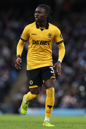 Manchester City v Wolverhampton Wanderers, Premier League Mateus Mane of Wolverhampton Wanderers during the Manchester City v Wolverhampton Wanderers Premier League match at the Etihad Stadium, Manchester, England on 24 January 2026 Credit: Ryan Crockett Every Second Media Editorial use only. All images are copyright Every Second Media Limited. No images may be reproduced without prior permission. All rights reserved. Premier League and Football League images are subject to licensing agreements with Football DataCo Limited. see https: www.football-dataco.com Copyright: xIMAGO EveryxSecondxMediax ESM-1769-0238 RyanxCrockettx xEveryxSecondxMediax