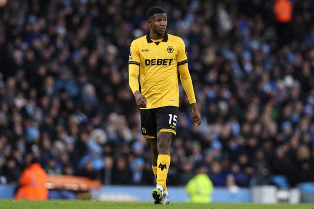 Manchester City v Wolverhampton Wanderers, Premier League Yerson Mosquera of Wolverhampton Wanderers during the Manchester City v Wolverhampton Wanderers Premier League match at the Etihad Stadium, Manchester, England on 24 January 2026 Credit: Ryan Crockett Every Second Media Editorial use only. All images are copyright Every Second Media Limited. No images may be reproduced without prior permission. All rights reserved. Premier League and Football League images are subject to licensing agreements with Football DataCo Limited. see https: www.football-dataco.com Copyright: xIMAGO EveryxSecondxMediax ESM-1769-0240 RyanxCrockettx xEveryxSecondxMediax
