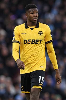 Manchester City v Wolverhampton Wanderers, Premier League Yerson Mosquera of Wolverhampton Wanderers during the Manchester City v Wolverhampton Wanderers Premier League match at the Etihad Stadium, Manchester, England on 24 January 2026 Credit: Ryan Crockett Every Second Media Editorial use only. All images are copyright Every Second Media Limited. No images may be reproduced without prior permission. All rights reserved. Premier League and Football League images are subject to licensing agreements with Football DataCo Limited. see https: www.football-dataco.com Copyright: xIMAGO EveryxSecondxMediax ESM-1769-0242 RyanxCrockettx xEveryxSecondxMediax