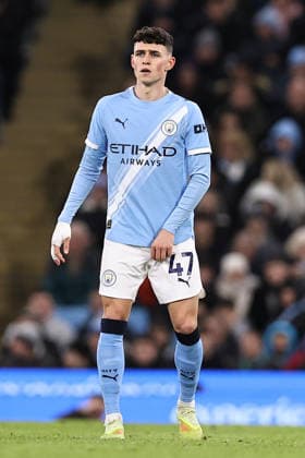 Manchester City v Wolverhampton Wanderers, Premier League Phil Foden of Manchester City during the Manchester City v Wolverhampton Wanderers Premier League match at the Etihad Stadium, Manchester, England on 24 January 2026 Credit: Ryan Crockett Every Second Media Editorial use only. All images are copyright Every Second Media Limited. No images may be reproduced without prior permission. All rights reserved. Premier League and Football League images are subject to licensing agreements with Football DataCo Limited. see https: www.football-dataco.com Copyright: xIMAGO EveryxSecondxMediax ESM-1769-0260 RyanxCrockettx xEveryxSecondxMediax