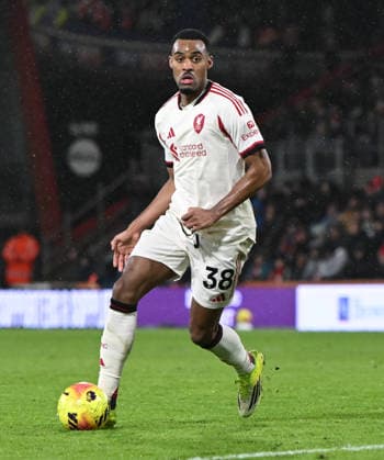 Bournemouth v Liverpool, Premier League Ryan Gravenberch (38) of Liverpool during the Premier League match between Bournemouth and Liverpool at the Vitality Stadium, Bournemouth, UK on 24 January 2026. Bournemouth Vitality Stadium Dorset UK Editorial use only DataCo restrictions apply See www.football-dataco.com , Copyright: xGrahamxHuntx PSI-23639-0264