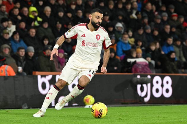 Bournemouth v Liverpool, Premier League Mohamed Salah (11) of Liverpool on the attack during the Premier League match between Bournemouth and Liverpool at the Vitality Stadium, Bournemouth, UK on 24 January 2026. Bournemouth Vitality Stadium Dorset UK Editorial use only DataCo restrictions apply See www.football-dataco.com , Copyright: xGrahamxHuntx PSI-23639-0285