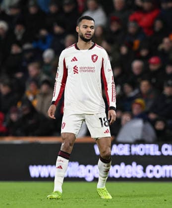 Bournemouth v Liverpool, Premier League Cody Gakpo (18) of Liverpool during the Premier League match between Bournemouth and Liverpool at the Vitality Stadium, Bournemouth, UK on 24 January 2026. Bournemouth Vitality Stadium Dorset UK Editorial use only DataCo restrictions apply See www.football-dataco.com , Copyright: xGrahamxHuntx PSI-23639-0287