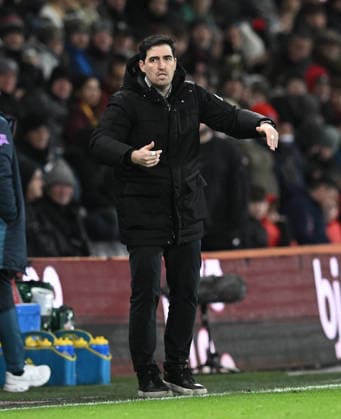Bournemouth v Liverpool, Premier League AFC Bournemouth manager Andoni Iraola during the Premier League match between Bournemouth and Liverpool at the Vitality Stadium, Bournemouth, UK on 24 January 2026. Bournemouth Vitality Stadium Dorset UK Editorial use only DataCo restrictions apply See www.football-dataco.com , Copyright: xGrahamxHuntx PSI-23639-0297