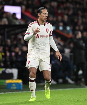 Bournemouth v Liverpool, Premier League Virgil van Dijk (4) of Liverpool during the Premier League match between Bournemouth and Liverpool at the Vitality Stadium, Bournemouth, UK on 24 January 2026. Bournemouth Vitality Stadium Dorset UK Editorial use only DataCo restrictions apply See www.football-dataco.com , Copyright: xGrahamxHuntx PSI-23639-0306