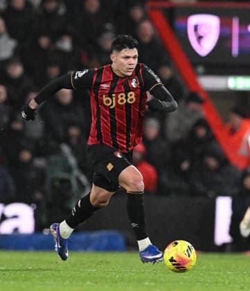 Bournemouth v Liverpool, Premier League Evanilson (9) of AFC Bournemouth on the attack during the Premier League match between Bournemouth and Liverpool at the Vitality Stadium, Bournemouth, UK on 24 January 2026. Bournemouth Vitality Stadium Dorset UK Editorial use only DataCo restrictions apply See www.football-dataco.com , Copyright: xGrahamxHuntx PSI-23639-0310