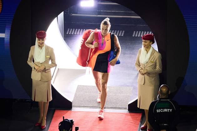 Aryna Sabalenka Australian Open tennis tournament, Day Eight, Melbourne Park, Australia - 25 Jan 2026Melbourne Melbourne Park Victoria (VIC) Australia  Copyright: xRachelxBach Shutterstockx 16380469a
