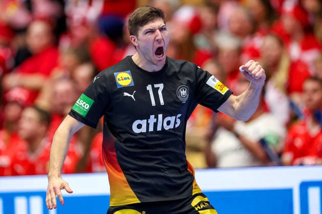 24.01.2026, Handball, Men s EHF EURO 2026, Deutschland - Norwegen, Jyske Bank Boxen in Herning, Dänemark, Main Round: xxxxxxxxxxxxx Dänemark