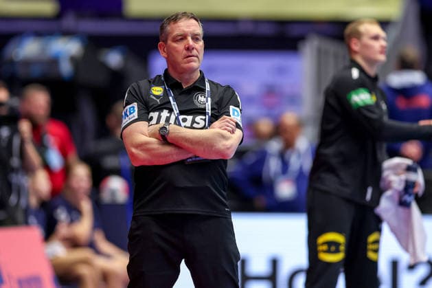 24.01.2026, Handball, Men s EHF EURO 2026, Deutschland - Norwegen, Jyske Bank Boxen in Herning, Dänemark, Main Round: Headcoach Alfred Gislason (Germany hc) Dänemark