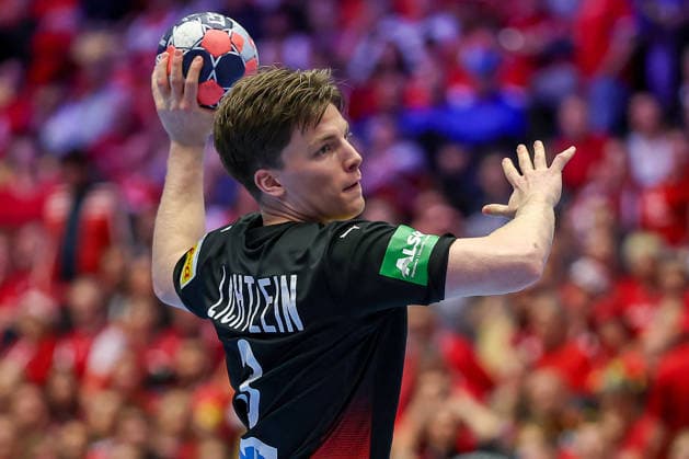 24.01.2026, Handball, Men s EHF EURO 2026, Deutschland - Norwegen, Jyske Bank Boxen in Herning, Dänemark, Main Round: Nils Lichtlein (Germany 03) Dänemark