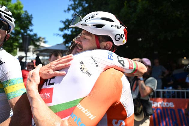 25-01-2026 Tour Down Under; Tappa 05 Stirling - Stirling; 2026, Uae Emirates - Xrg; Vine, Jai; Oliveira, Ivo; Stirling; 