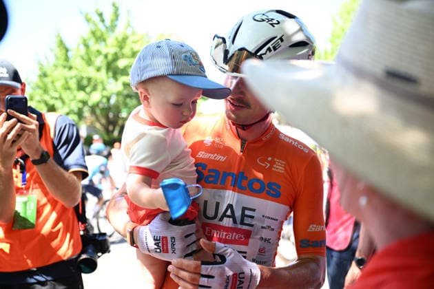 25-01-2026 Tour Down Under; Tappa 05 Stirling - Stirling; 2026, Uae Emirates - Xrg; Vine, Jai; Figlio Vine, Jay; Stirling; 