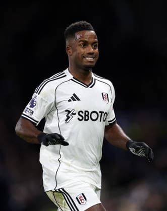 London, England, 24th January 2026. Ryan Sessegnon of Fulham during the Fulham vs Brighton and Hove Albion Premier League match at Craven Cottage, London. Picture credit should read: David Klein Sportimage EDITORIAL USE ONLY. No use with unauthorised audio, video, data, fixture lists, club league logos or live services. Online in-match use limited to 120 images, no video emulation. No use in betting, games or single club league player publications. SPI_036_DK_FULHAM_BRIGHTON SPI-4482-0028