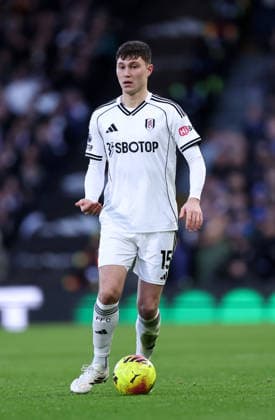 London, England, 24th January 2026. Jorge Cuenca of Fulham during the Fulham vs Brighton and Hove Albion Premier League match at Craven Cottage, London. Picture credit should read: David Klein Sportimage EDITORIAL USE ONLY. No use with unauthorised audio, video, data, fixture lists, club league logos or live services. Online in-match use limited to 120 images, no video emulation. No use in betting, games or single club league player publications. SPI_084_DK_FULHAM_BRIGHTON SPI-4482-0076